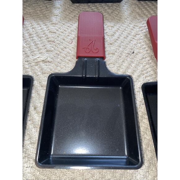 Velata Tabletop Raclette 8 Serving Pieces w/Spatulas Replacement Parts NO GRILL - Picture 2 of 4